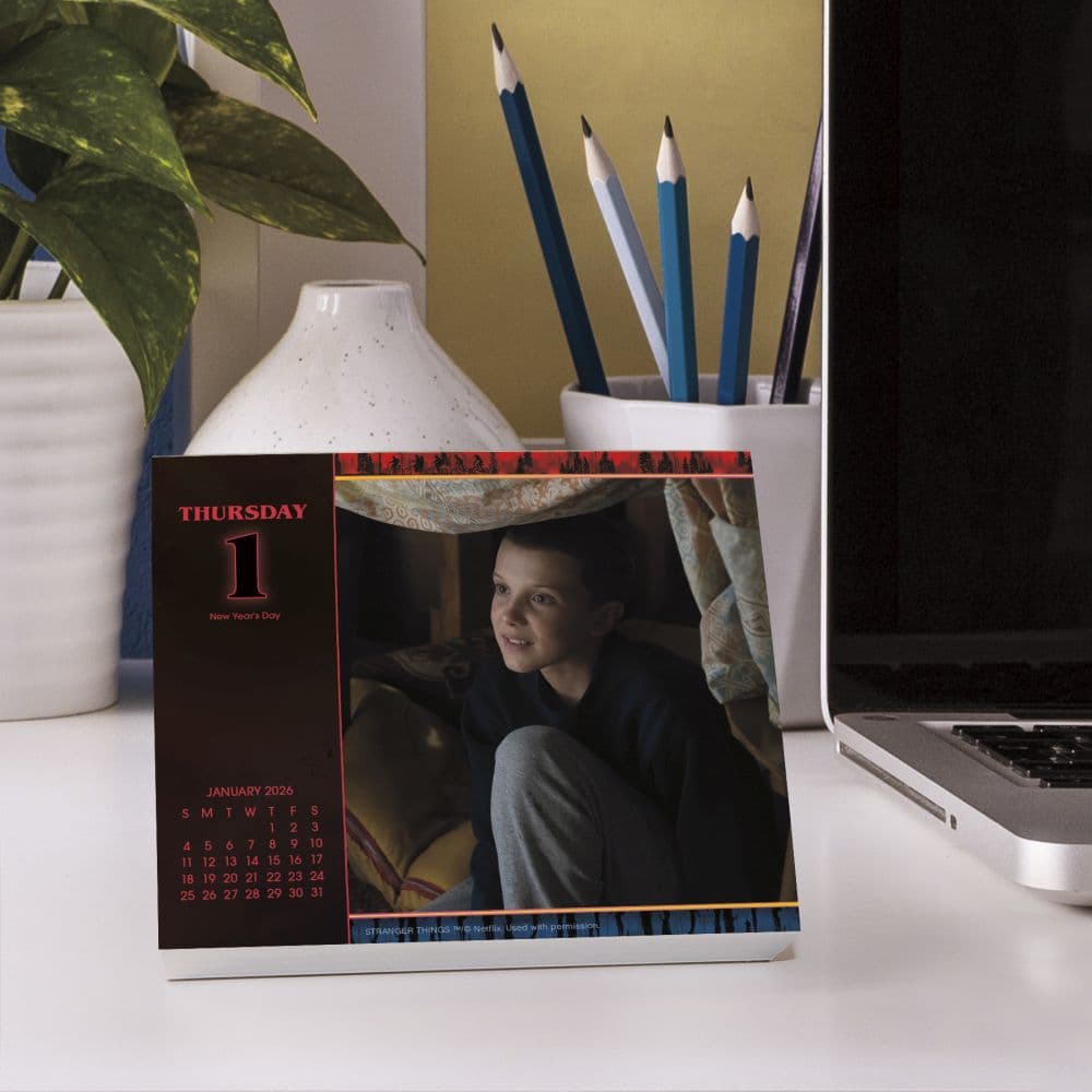 Stranger Things 2026 Desk Calendar Eighth Alternate Image