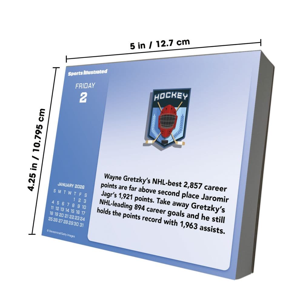 Sports Illustrated 2026 Desk Calendar Ninth Alternate Image