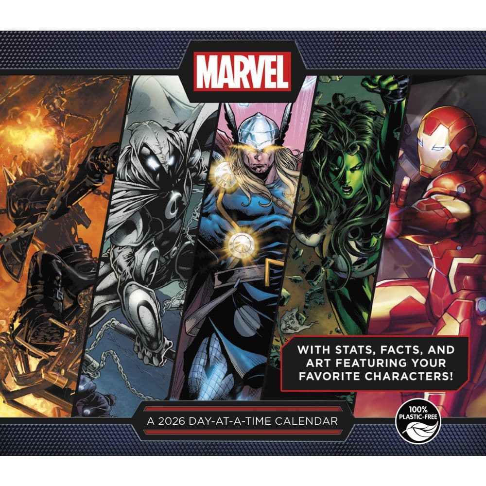 Marvel History 2026 Desk Calendar Sixth Alternate Image