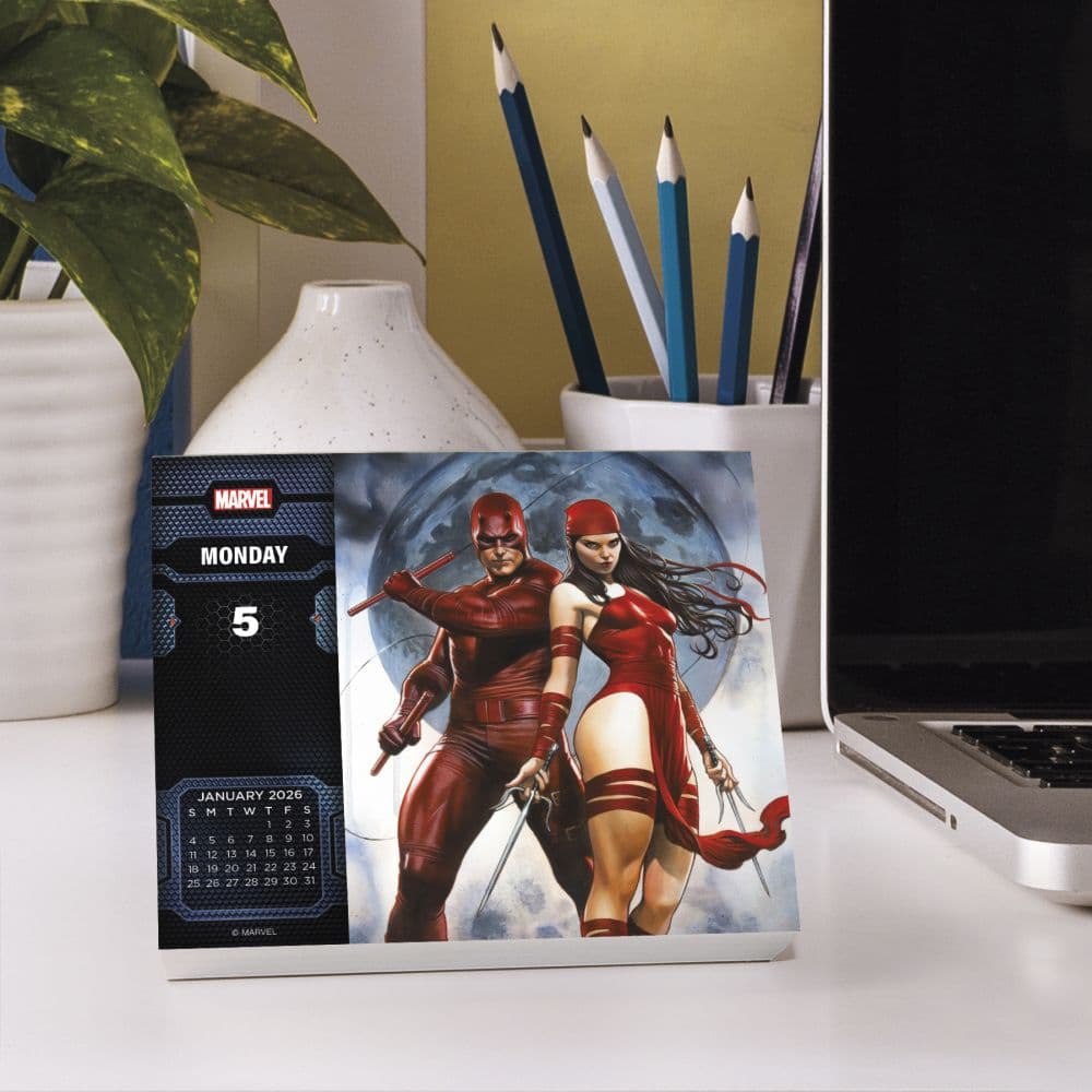 Marvel History 2026 Desk Calendar Eighth Alternate Image