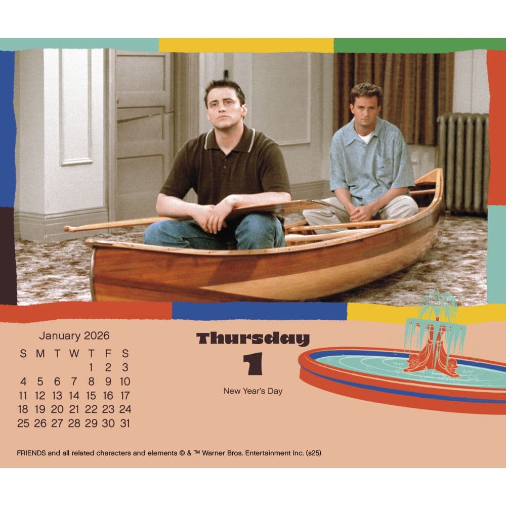 Friends 2026 Desk Calendar Second Alternate Image