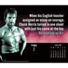 image Chuck Norris 2026 Desk Calendar Third Alternate Image