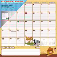 image Disney Classic 2026 Magnetic Calendar Main Product Image
