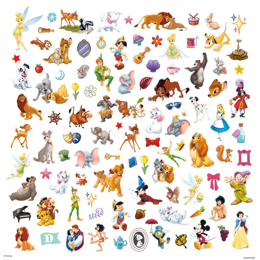 Disney Classic 2026 Magnetic Calendar Seventh Alternate Image