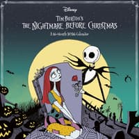 image Nightmare Before Xmas 2026 Mini Wall Calendar Main Product Image