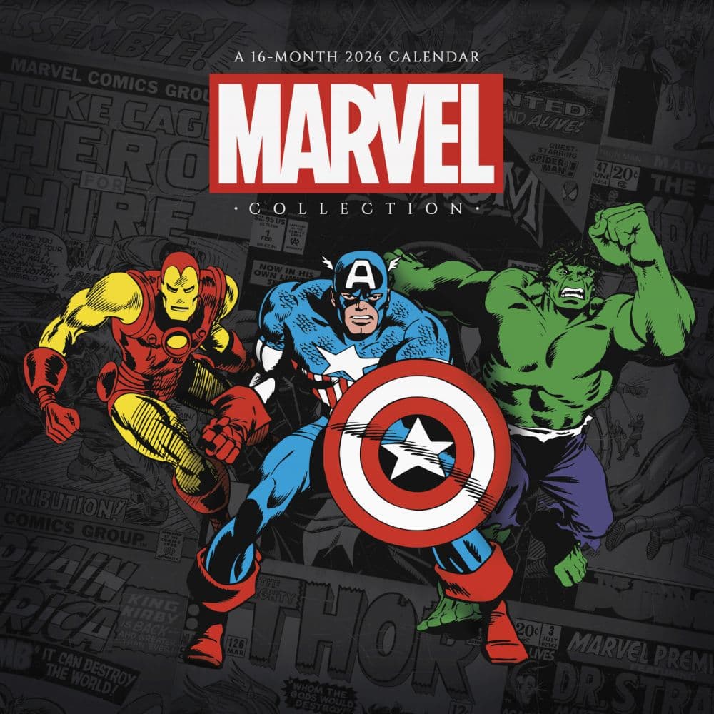Marvel Comics 2026 Mini Wall Calendar