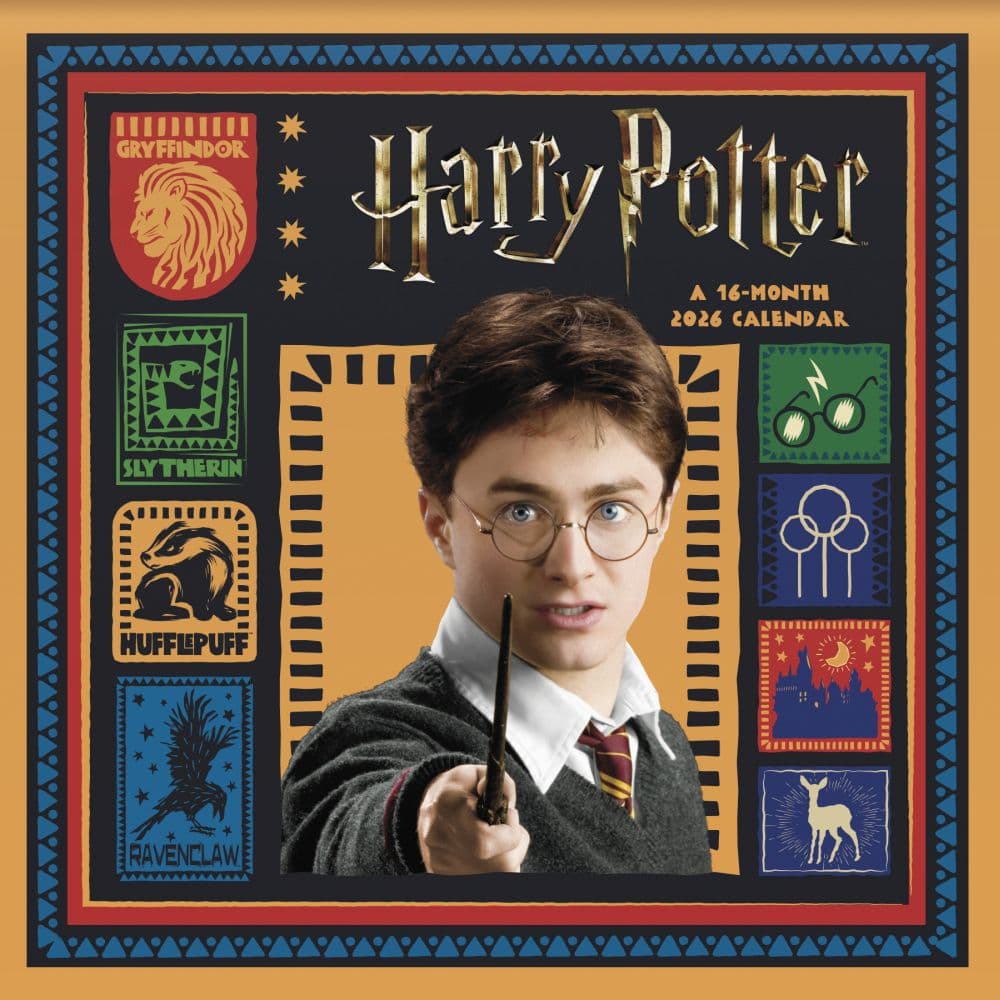 Harry Potter 2026 Mini Wall Calendar Main Product Image