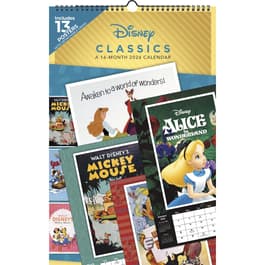 Disney Classic Posters 2026 Wall Calendar
