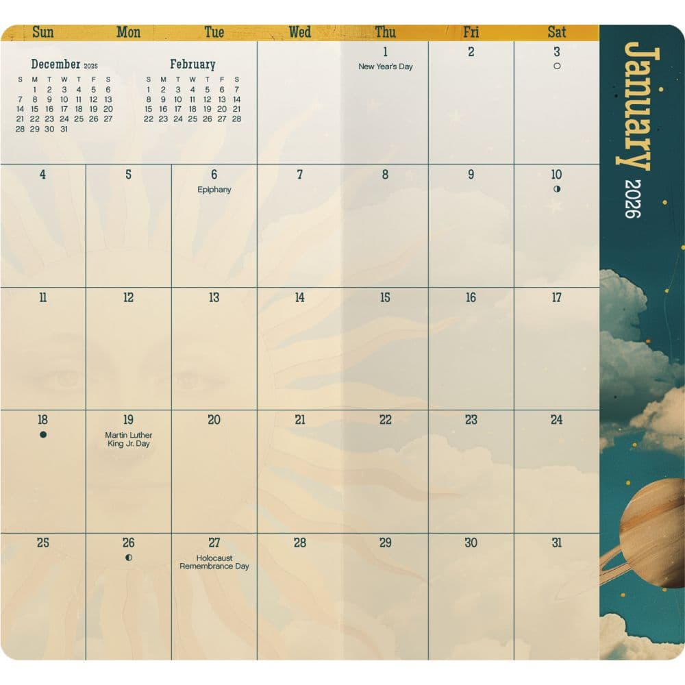 Celestial Pocket 2026 Planner Second Alternate Image