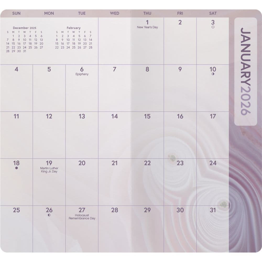 Marble Pocket 2026 Planner Second Alternate Image