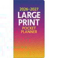 image Large Print Pocket 2026 Planner Main Product Image