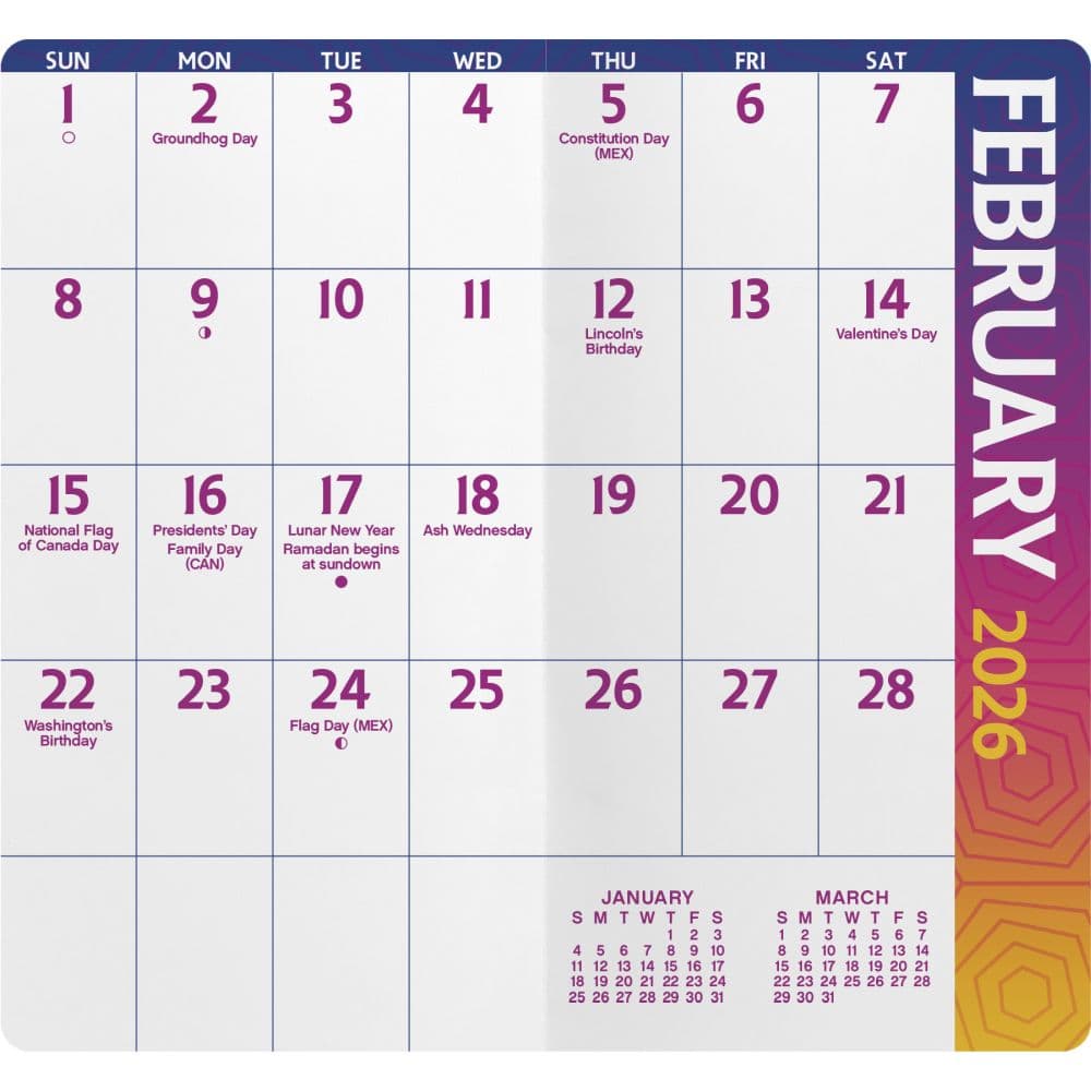 Large Print Pocket 2026 Planner Third Alternate Image