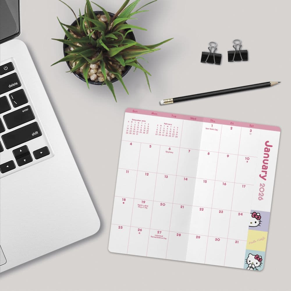 Hello Kitty Pocket 2026 Planner Sixth Alternate Image