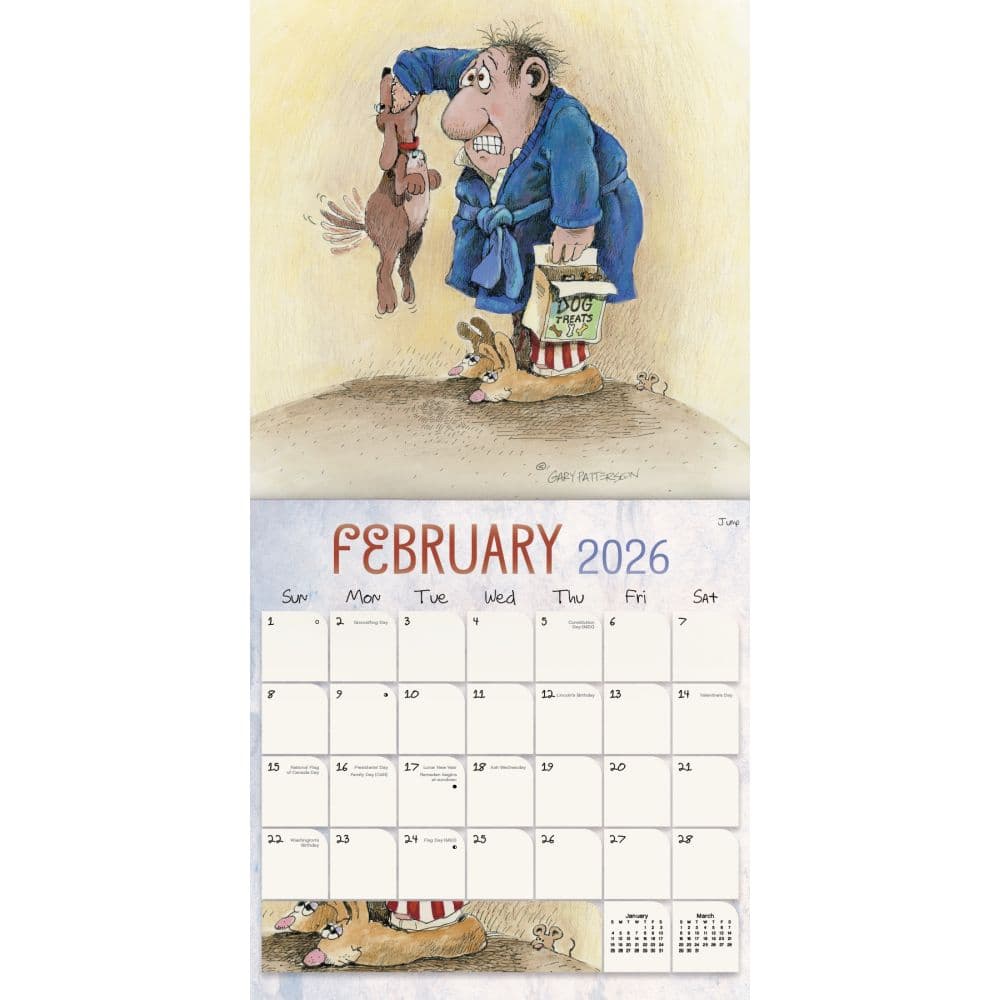 Patterson Dogs 2026 Wall Calendar Third Alternate Image