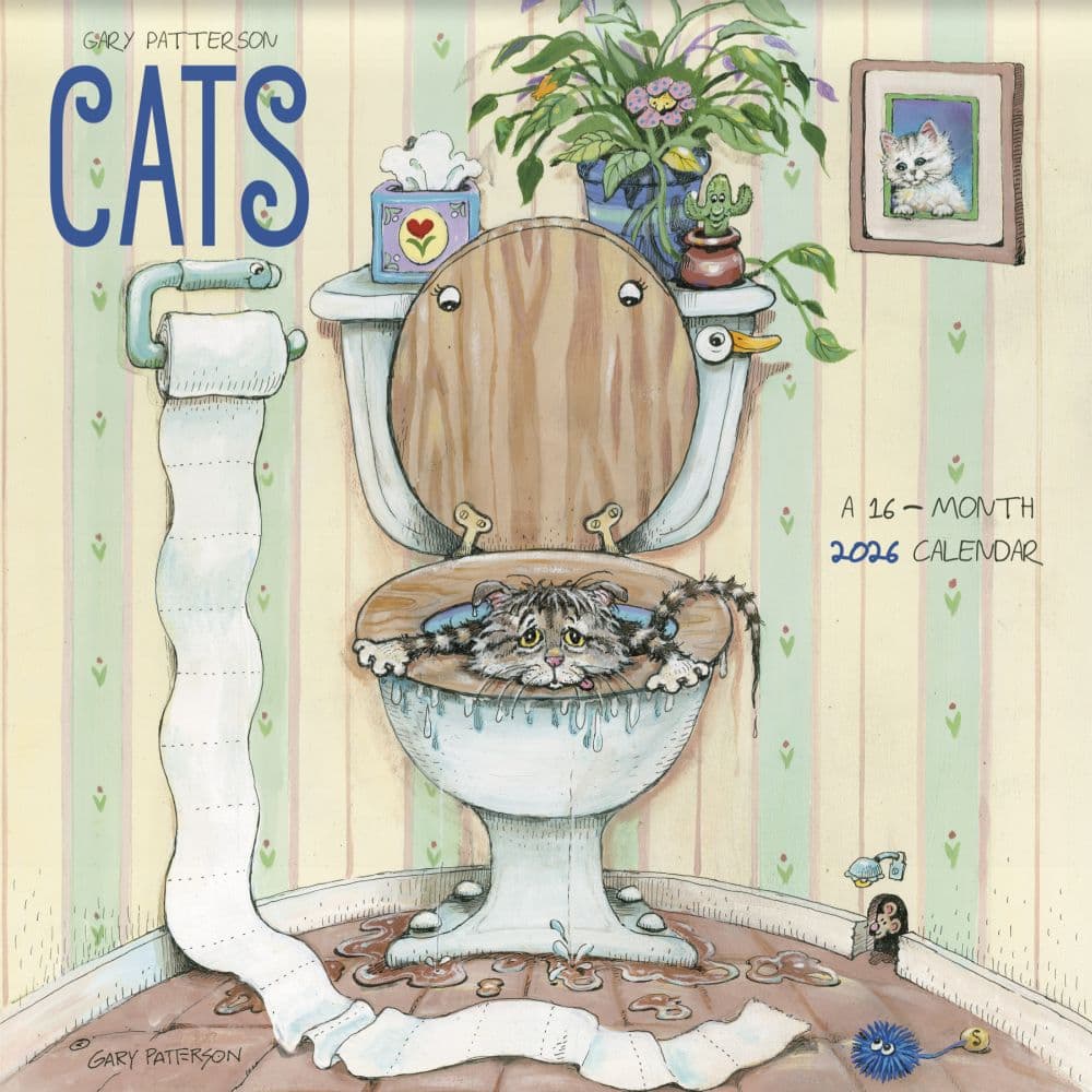 Patterson Cats 2026 Wall Calendar Main Product Image