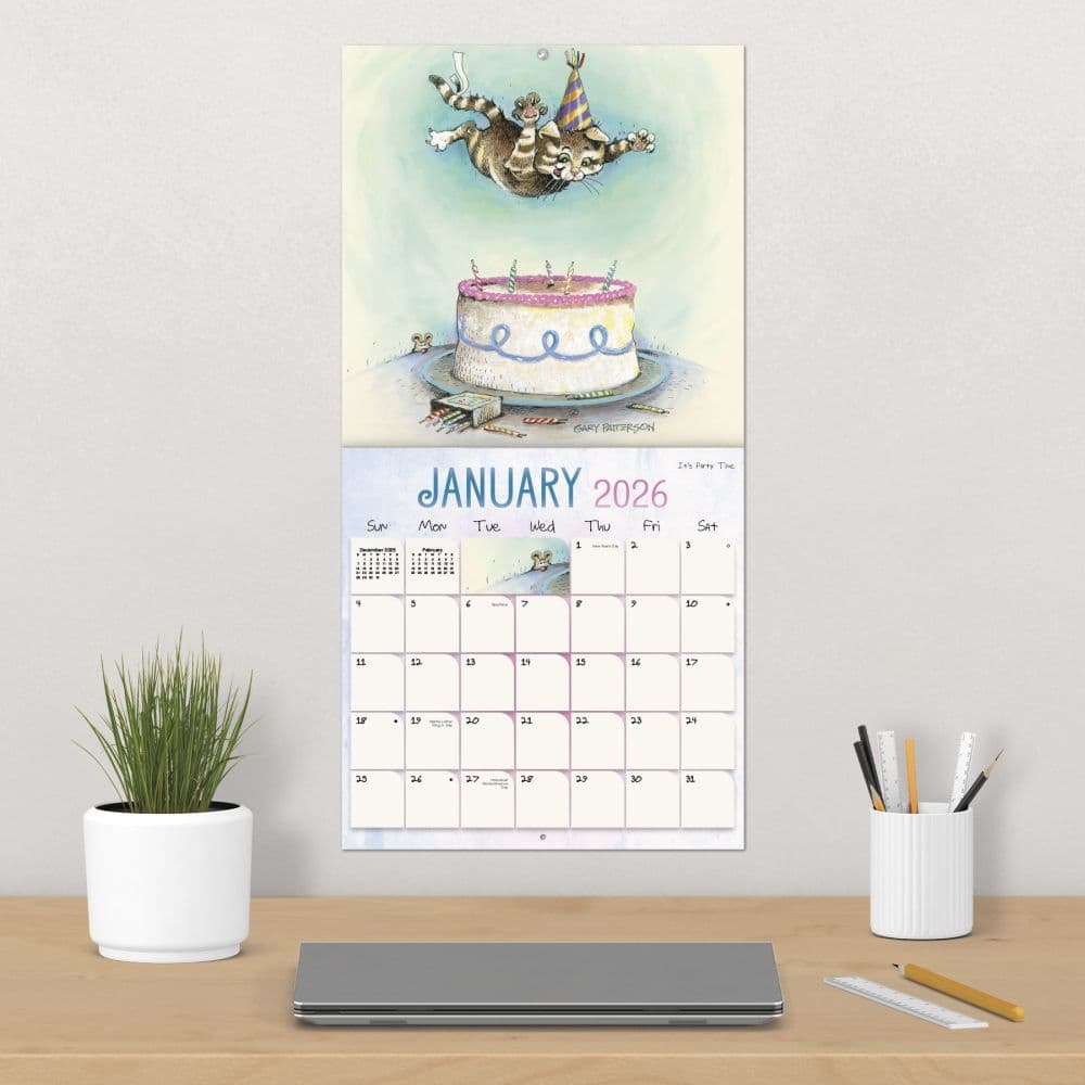 Patterson Cats 2026 Wall Calendar Fourth Alternate Image