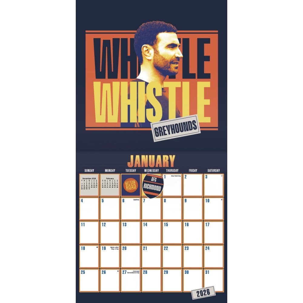 Ted Lasso 2026 Wall Calendar Second Alternate Image