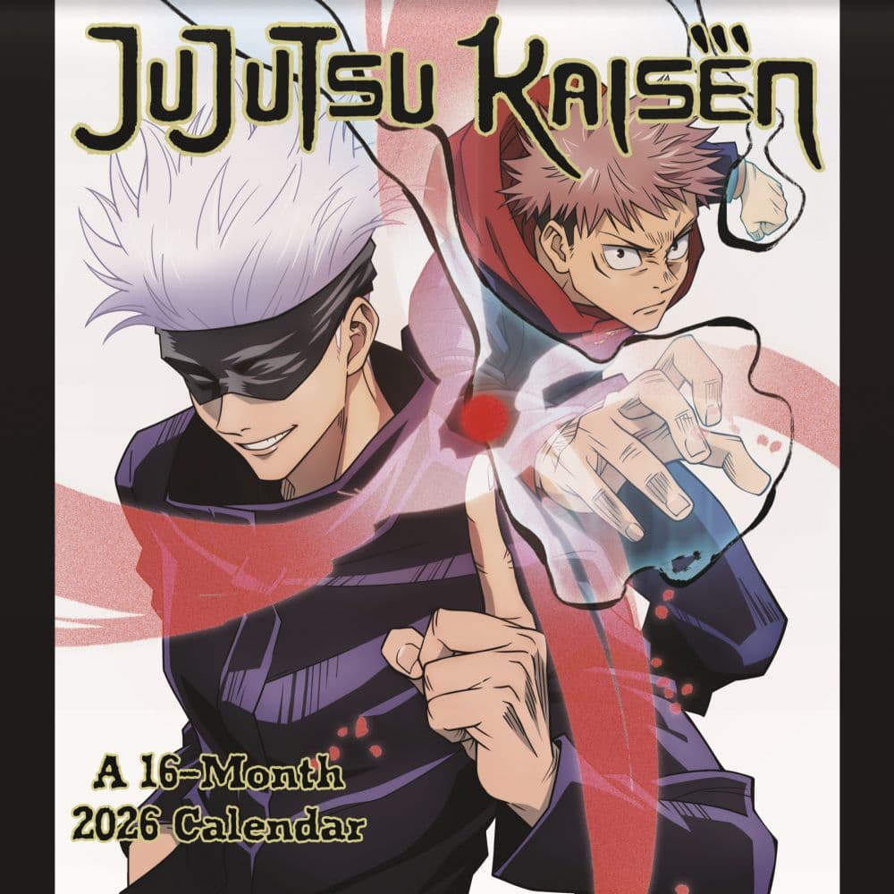 Jujutsu Kaisen 2026 Wall Calendar