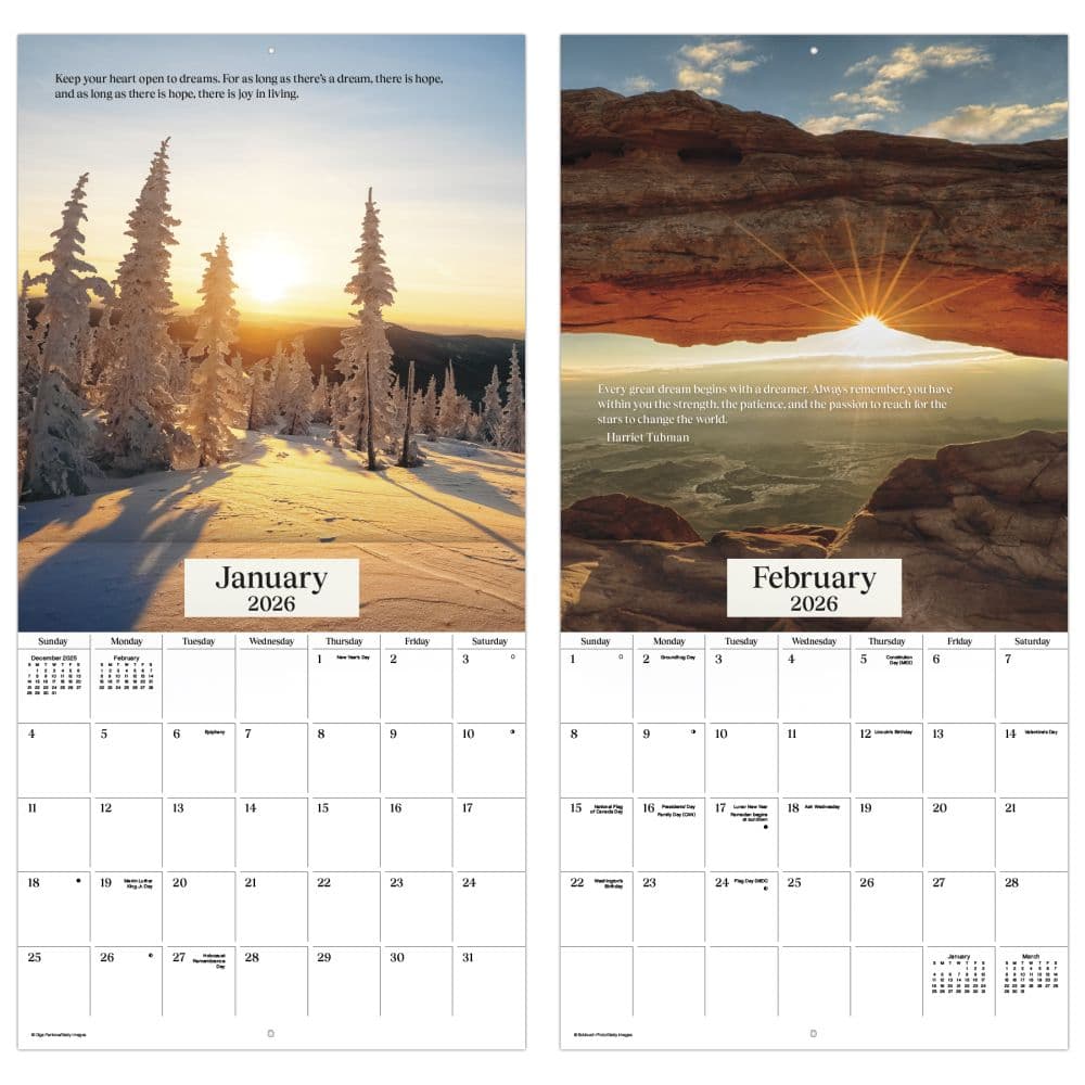 First We Dream 2026 Wall Calendar Fifth Alternate Image