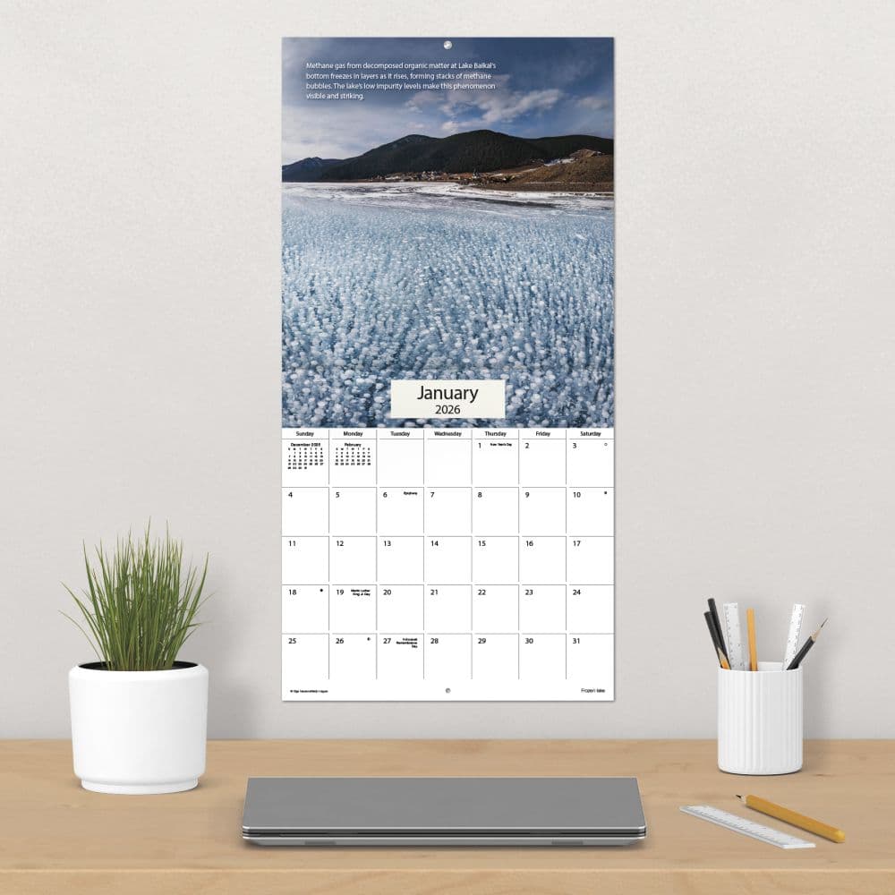 Elements Of Nature 2026 Wall Calendar Fourth Alternate Image