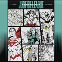 image Justice League Classic 2026 Wall Calendar Main Product Image