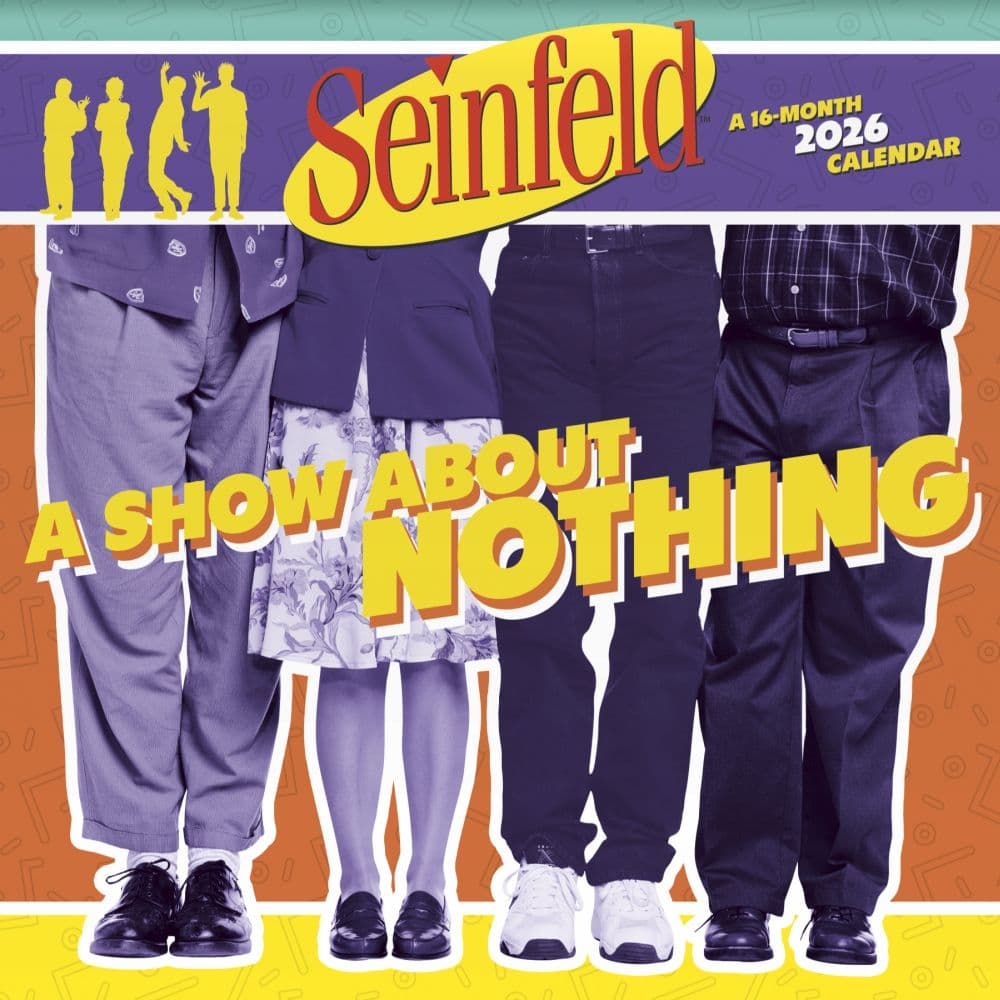 Seinfeld 2026 Wall Calendar