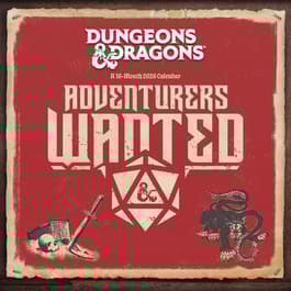 Dungeons and Dragons Classic 2026 Wall Calendar