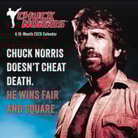 image Chuck Norris 2026 Wall Calendar Main Product Image