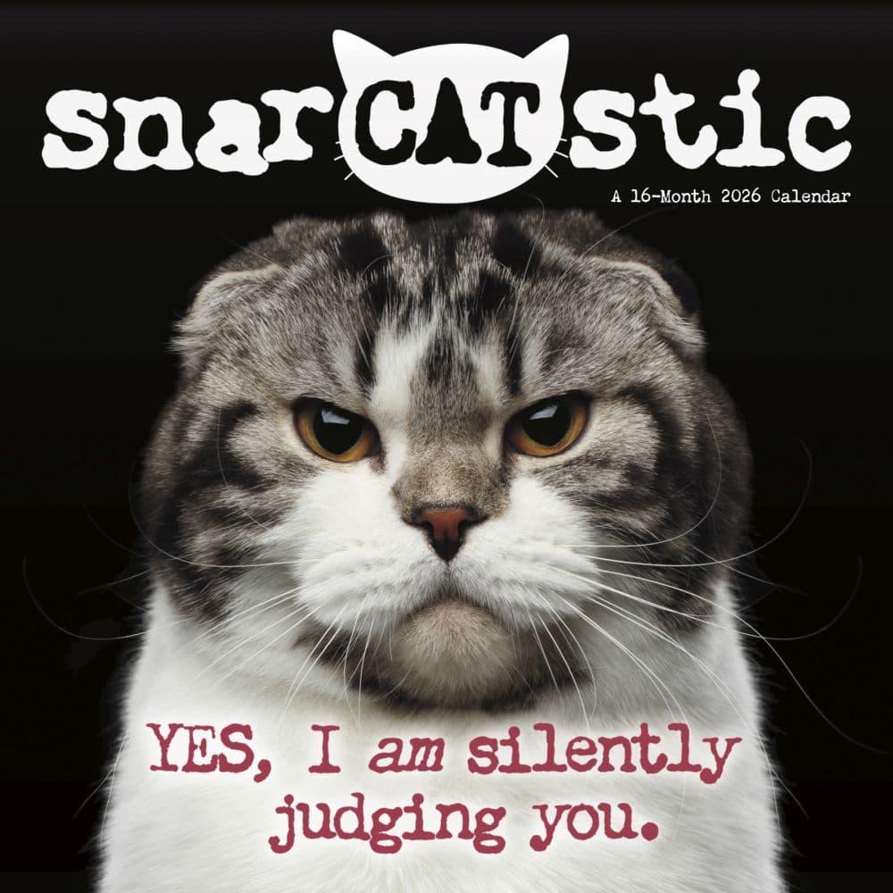 Snarcastic 2026 Wall Calendar Main Product Image