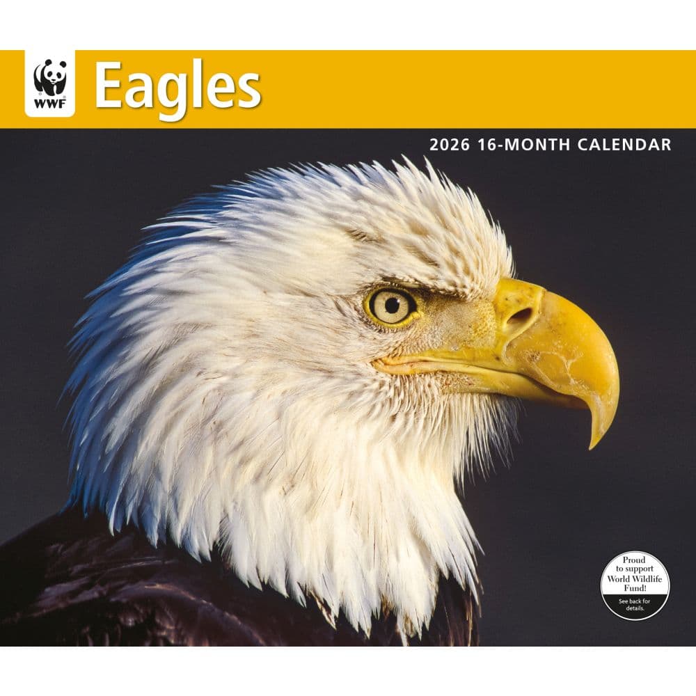 Eagles WWF 2026 Wall Calendar Calendars com