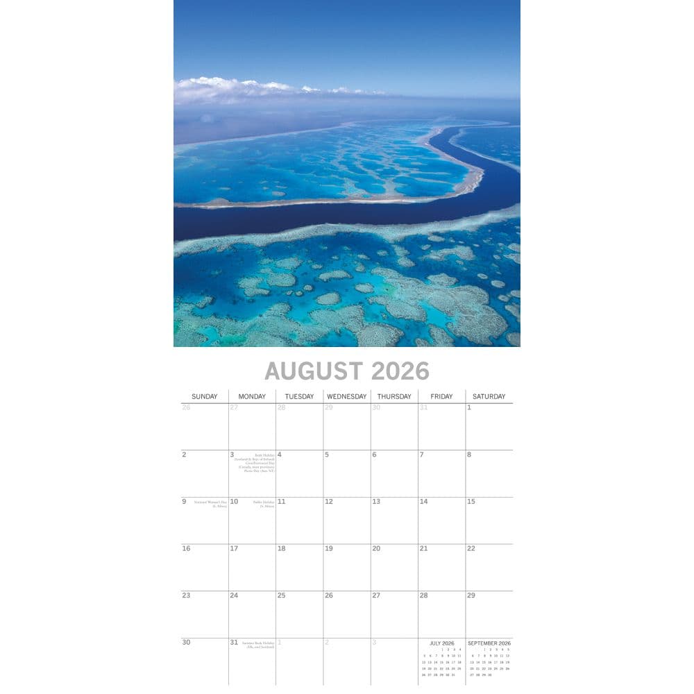Landmarks of Australia 2026 Wall Calendar Third Alternate Image