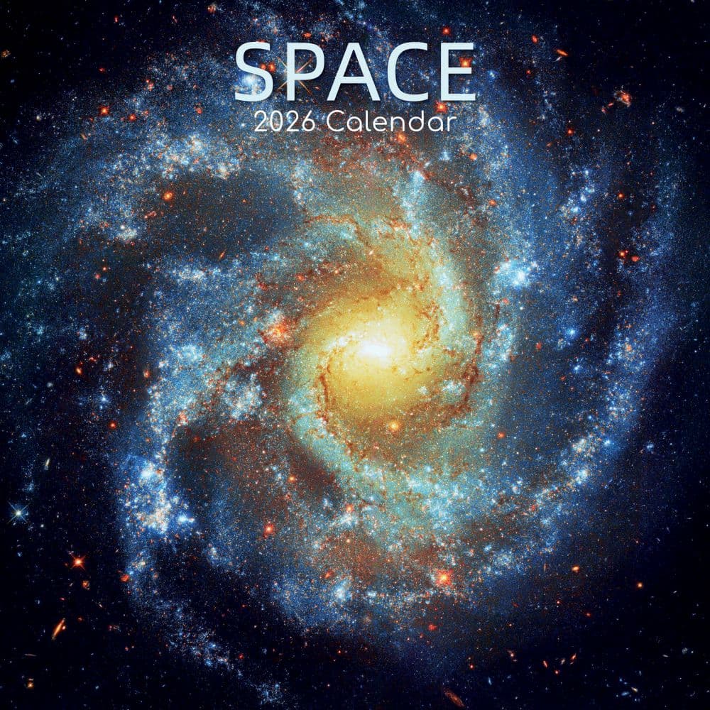 Space 2026 Wall Calendar Main Product Image