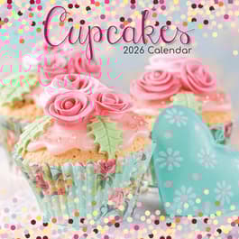 Cupcakes 2026 Wall Calendar