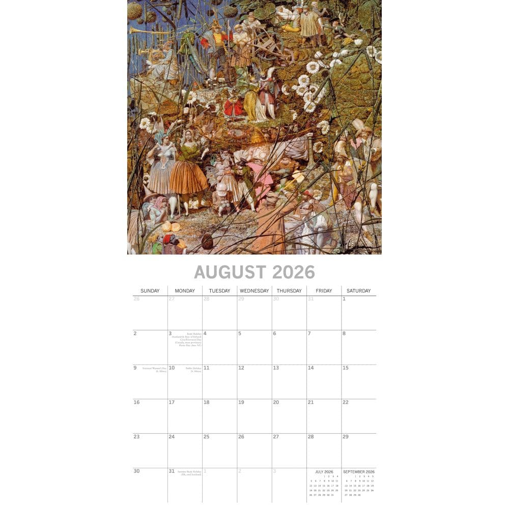 Fairies 2026 Wall Calendar Third Alternate Image