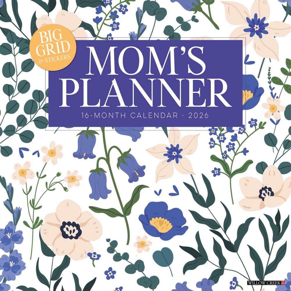 Moms Planner Special Value 2026 Wall Calendar Main Product Image