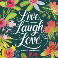 image Live Laugh Love 2026 Wall Calendar Main Product Image