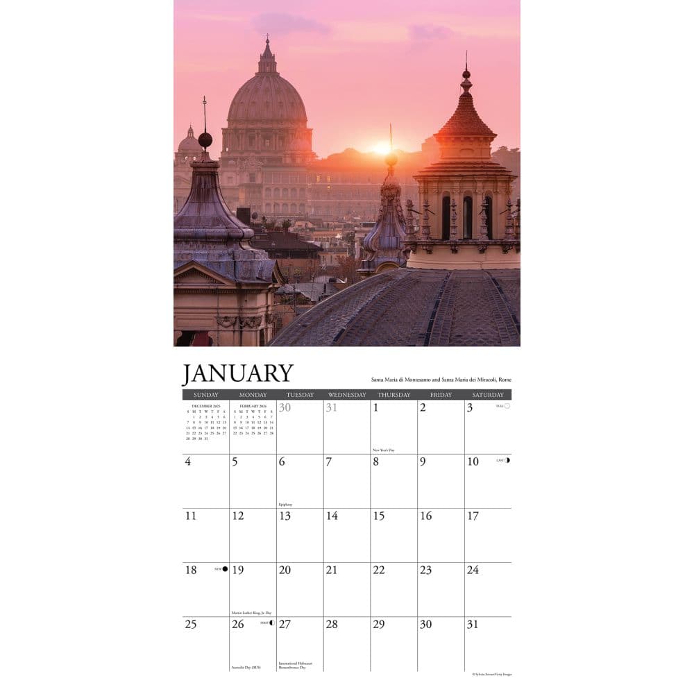 Italy 2026 Wall Calendar Second Alternate Image