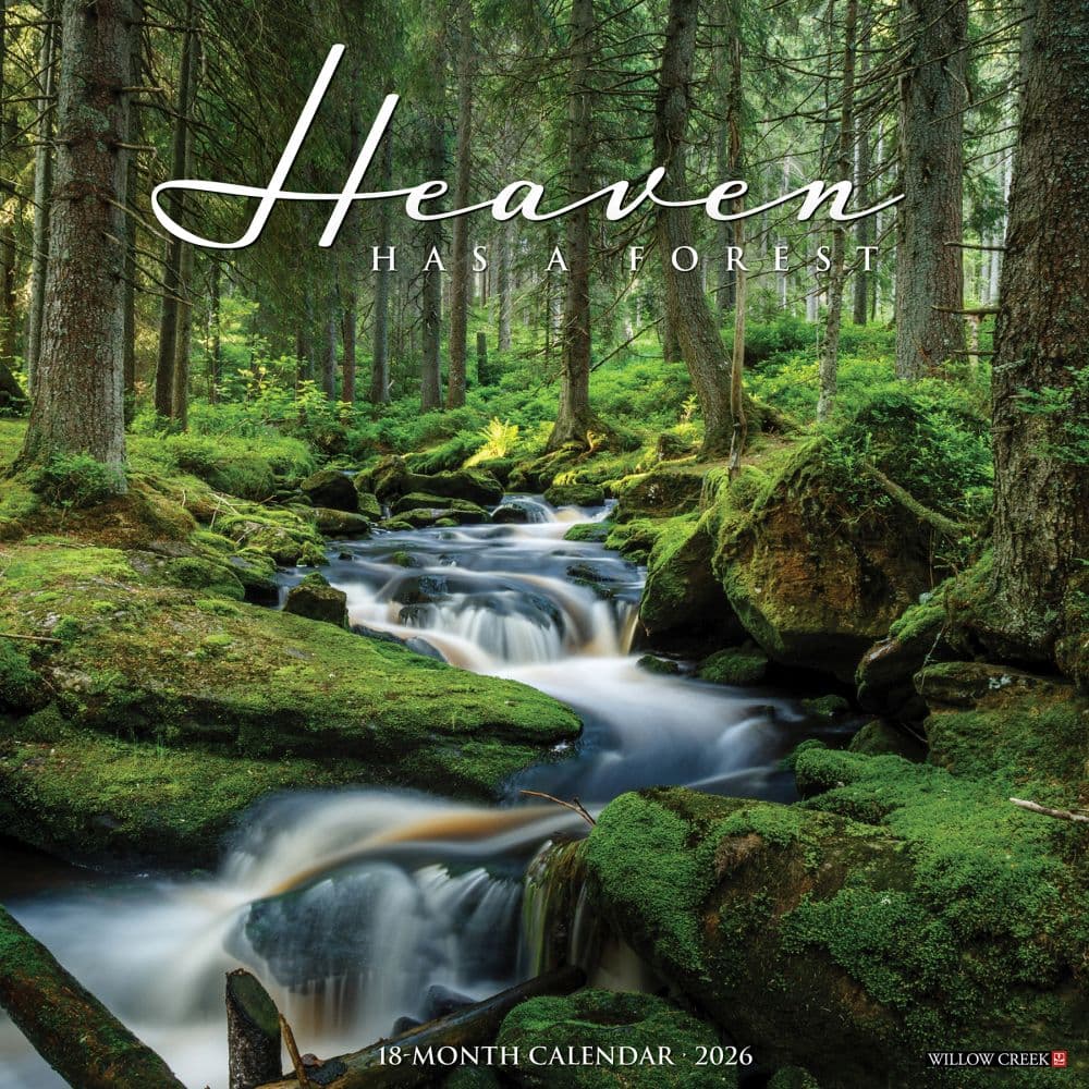Heaven Has a Forest 2026 Wall Calendar
