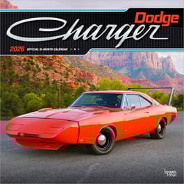 Dodge Charger 2026 Wall Calendar