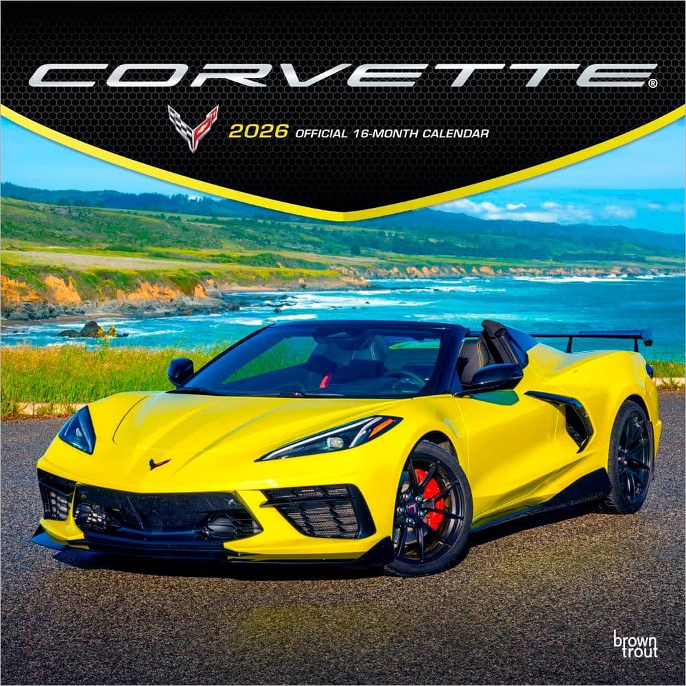 【オープニング 大放出セール】 Corvettes High & Muscle American Cars, Sports - Calendars Automotive