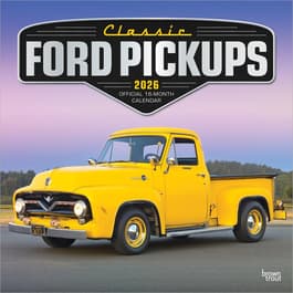 Classic Ford Pickups 2026 Wall Calendar
