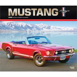 Mustangs 2026 Wall Calendar