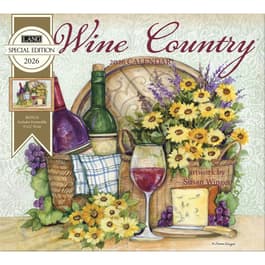 Wine Country Special Edition 2026 Wall Calendar