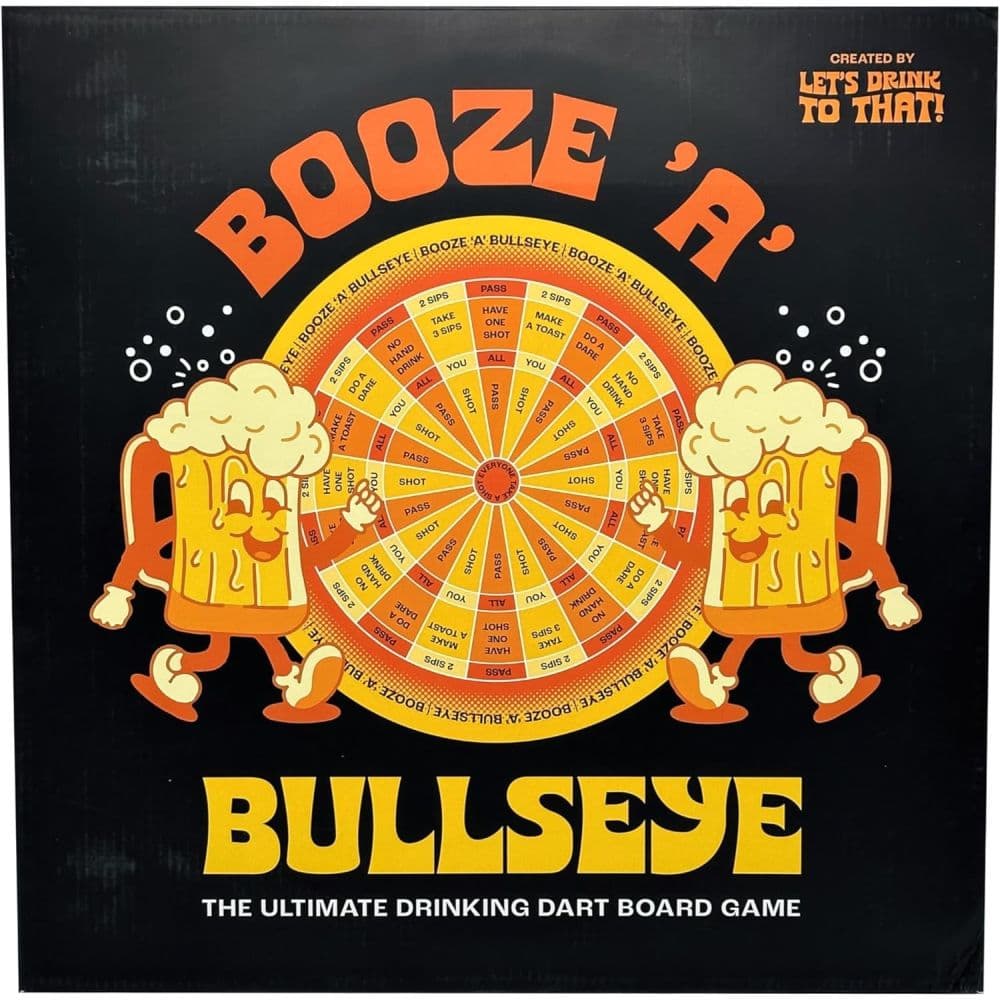 image Island Dogs Magnetic Drink Darts Bullseye Game Main Product Image
