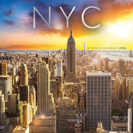 NYC 2026 Wall Calendar