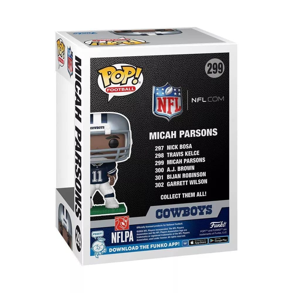 Funko POP NFL Dallas Cowboys Micah Parsons Figure Second Alternate Image