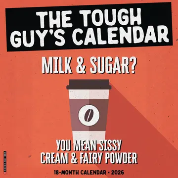 Tough Guys 2026 Wall Calendar