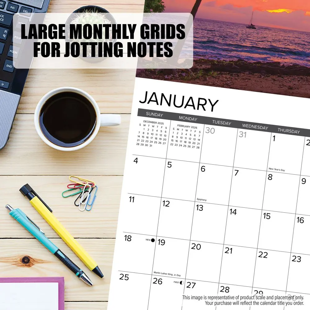 Tough Guys 2026 Wall Calendar