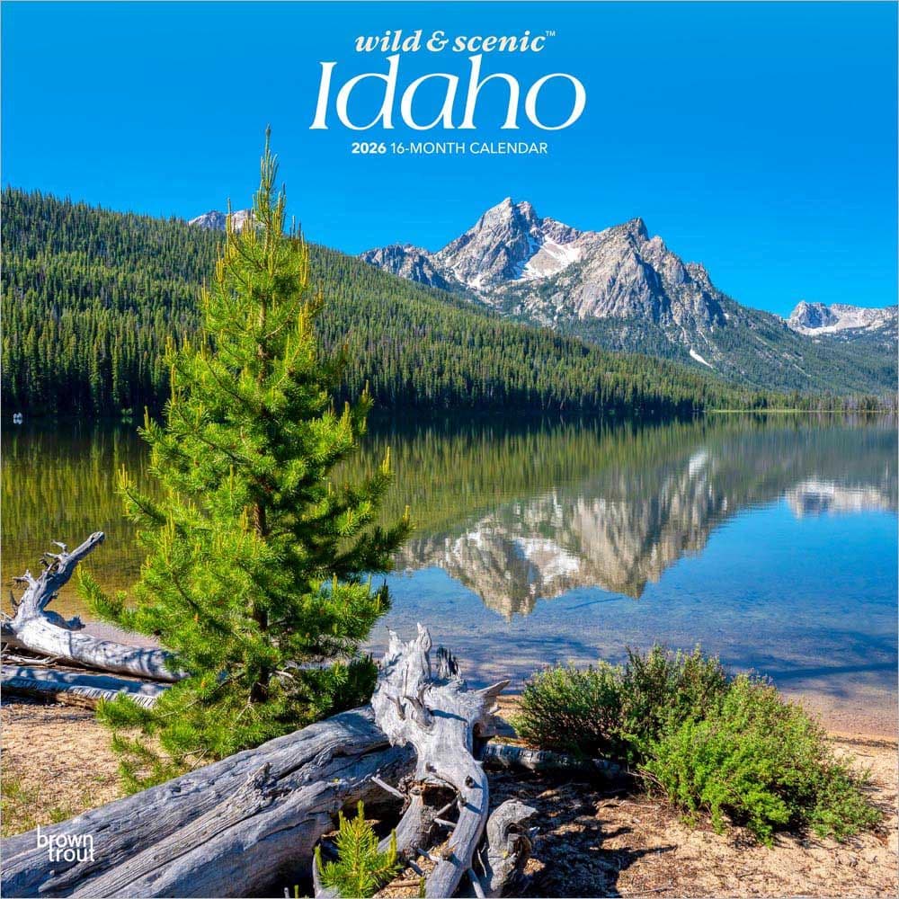 Idaho 2026 Wild and Scenic 2026 Wall Calendar - Calendars.com