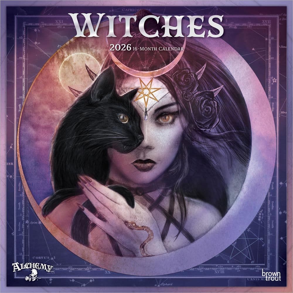 Alchemy Witches 2026 Wall Calendar(02)